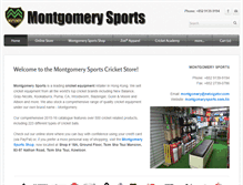 Tablet Screenshot of montgomerysports.com.hk